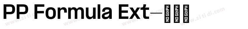 PP Formula Ext字体转换
